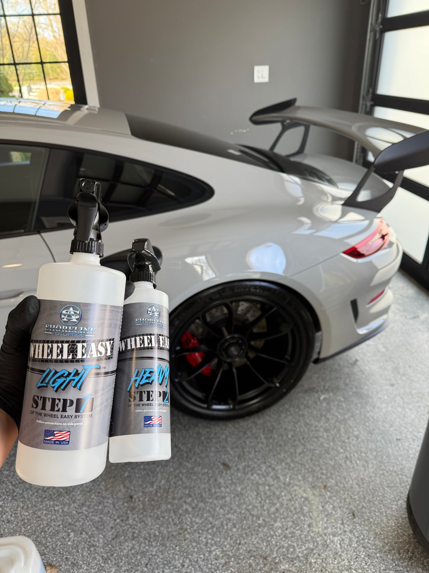 Shoreline Auto Pros – Wheel Easy Complete Bundle (Step 1 Light 32oz & Step 2 Heavy 16oz)