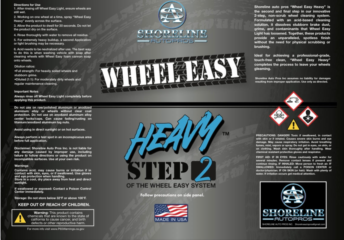 16oz Wheel Easy Heavy (Step 2 Wheel Easy Non-Scrub System)
