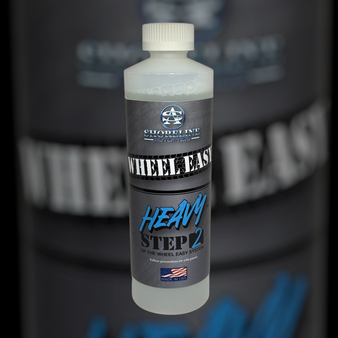 Shoreline Auto Pros – Wheel Easy Complete Bundle (Step 1 Light 32oz & Step 2 Heavy 16oz)